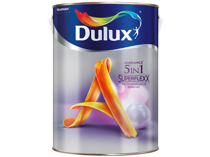 Sơn Dulux ambiance 5in1 superflexx – bóng mờ -Z611 -5L