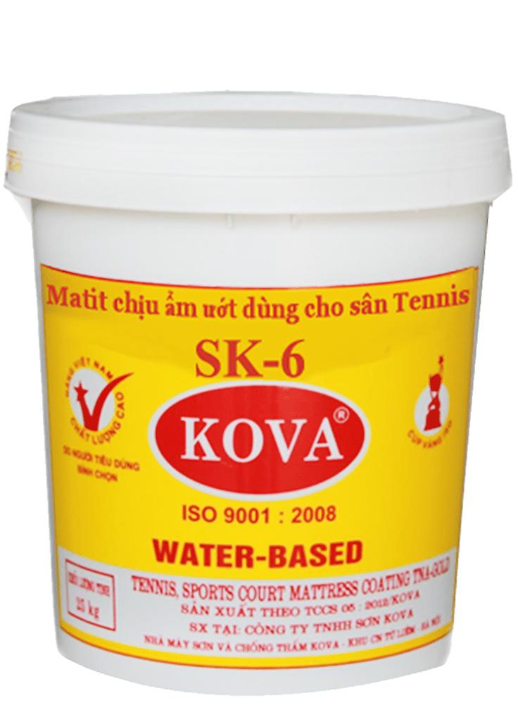 Bột mastic Kova SK6 cho sân tennis