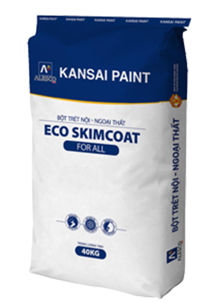 Bột trét nội  thất Kansai Eco Skimcoat 40kg